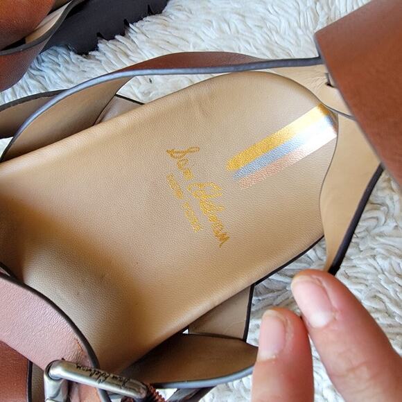 Sam Edelman Eleanora Brown Lug Sole Strappy Sandals Chunky Size 7.5 - Picture 9 of 9